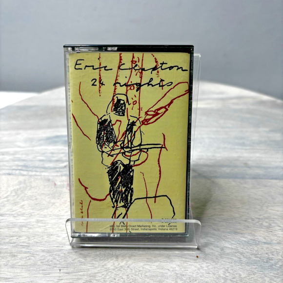 24 Nights by Eric Clapton (Cassette) - Picture 1 of 3